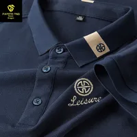 Chemise à manches courtes pour homme Paisenlong, été, 100% coton, unie, décontractée, respirante, lavable en machine