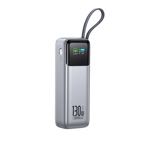 Opaqi Banco de Energía de Alta Capacidad de 130W y 20000mAh con Carga Rápida, Enchufe Integrado, Puertos USB-C y USB-A Duales con Entrada/Salida PD 3.0 - Product Image 1