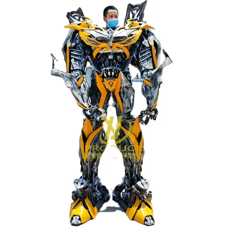 Costume de Robot pour adulte, 2 pièces de bonne qualité, prix d'usine, nouveau Design, tenue de mascotte