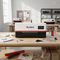 Baru untuk Printer Kaos DTF A3 30cm Kecil, Tinta Sublimasi Pigmen, Mesin Cetak Digital Otomatis Penuh, Garansi 1 Tahun
