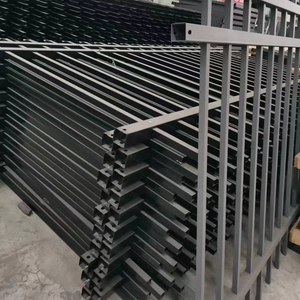 Nueva Valla de Seguridad para Exteriores con Panel de Metal, Hierro y Aluminio, Tubular, para Jardín, Hogar, Marco de Plástico, Puertas de Entrada de Acero - Product Image 6