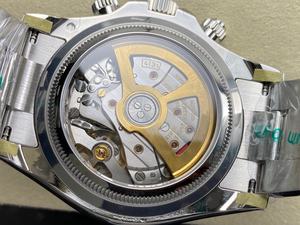 Montre mécanique de plongée de luxe de qualité supérieure, étanche, 40 mm, UFO Factory, acier 904L, mouvement 4131, 126506 Chrono Ice Blue Watch - Product Image 5