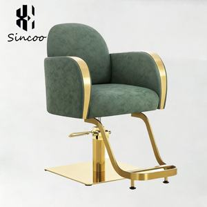 High-Quality Salon Furniture Package Hair Stylist Hairdressing Barber Chair Shampoo Chair Hairdressing Mirror Reception <b>Desk</b> - Product Image 4