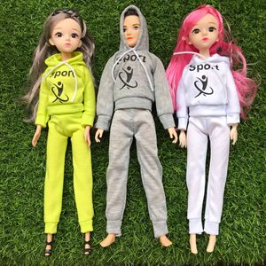 30cm <strong>Doll</strong> Accessories Toy Clothes Set Student Dressup <strong>Doll</strong> <strong>Wardrobe</strong> Boys and Girls Sportswear - Product Image 2