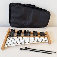 Hot-selling Exquisite Xylophone Black-and-white Practical 27 Tone Glockenspiel