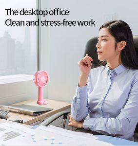 New Arrivals <b>Usb</b> Rechargeable Portable Battery Detachable <b>Mini</b> Table Ventilador Foldable Handheld Hand Held <b>Fan</b> - Product Image 3