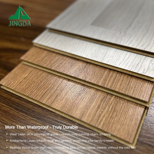 Suelo Laminado Escandinavo AC4 Resistente a los Arañazos, Mate, Resistente al Agua, de 10 mm, con Sistema de Clic, para Salas de Estar y Hoteles - Product Image 1