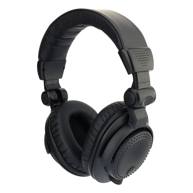 Audfine DH960 Pro Studio Headphones 50mm Drivers Foldable DJ Monitoring for Recording and Podcasting