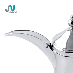 Nuovo Arrivo: Classica Caffettiera Turca Araba Dallah in Acciaio Inossidabile Ecologico, Prezzo all'Ingrosso con Etichetta Privata - Product Image 4