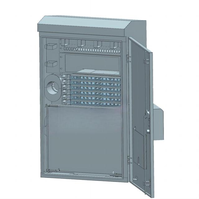 KEXINT KXT-B 256 Cores LSZH Jacket Outdoor Telecom Cabinet IP65 Frame Fiber Optic Rack Patch Panel G652D/G6527A2 CE/ROHS