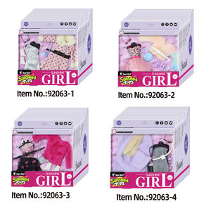 Nuovi Arrivi SUNSEED Accessori per Bambole da 11,5 Pollici per Ragazze, Vestiti e Modelli Giocattolo in Tessuto e Nylon, Scala 1:6, Espositore Certificato EN71 - Product Image 2