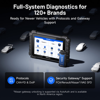 Herramienta de diagnóstico para automóviles Topdon One Plus con IA, herramienta de diagnóstico con mapeo topológico, CAN FD, DoIP, J2534 y programación de ECU.