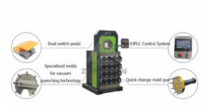 Máquina Prensadora de Mangueras CNC de Cabezal Delgado con PLC y Motor, Alta Productividad, Fácil Operación, 220V/380V - Product Image 6