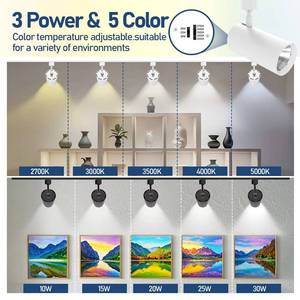 Luz LED de montaje en superficie de 20W, luz de techo colgante COB de color, para uso residencial y comercial - Product Image 2