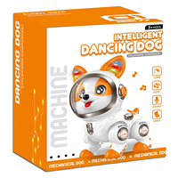 Jouet interactif intelligent de chien de robot de marche de lumière de LED avec l'enregistreur vocal animal de compagnie électronique éducatif pour le jeu de musique des enfants