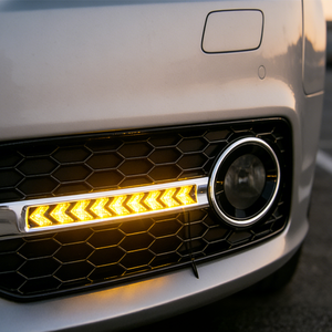 Nouvelle couverture de phare antibrouillard en plastique personnalisée avec LED pour Audi A5 B8 Sline 2009-2011 - Product Image 3