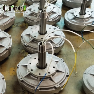 Générateur axial multipolaire sans noyau, faible vitesse de rotation, adapté aux applications de production d'énergie hydroélectrique - Product Image 2