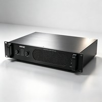 Amplificateur de puissance professionnel 2 canaux classe AB 200W *2 8ohm 300W *2 4ohm Stéréo Hi-Fi pour salle de conférence