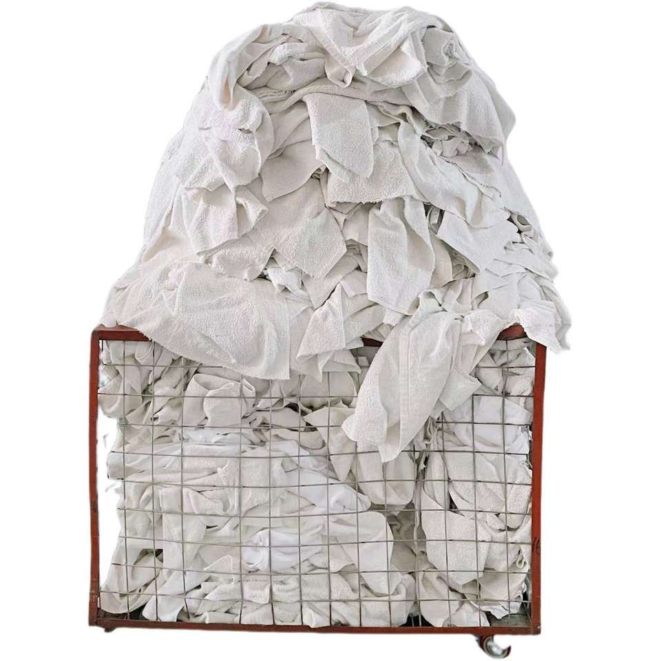 GGK Rags Used Towel White Rags High Cotton Lint Free Strong Water ...