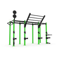 Equipo de Gimnasio Profesional de Diseño Personalizado de Fábrica, Plataforma de Entrenamiento Funcional Independiente para Cross Training y Dominadas