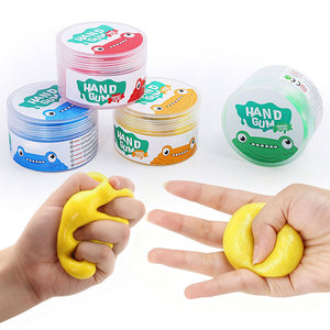 Pâte à modeler thérapeutique pour enfants et adultes – Lot de 4 intensités – Exercice des mains résistantes – Soulagement du stress – Kit en argile polymère et plastique - Product Image 2