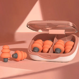 ที่อุดหูโฟม PU คุณภาพสูง ลดเสียงรบกวน ป้องกันเสียงได้ดี  แบบพับได้ ใช้ซ้ำได้  ปลอดภัยในตัว  บรรจุกล่อง สำหรับการนอนหลับ - Product Image 3