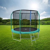 Les grands parcs extérieurs de plein air de trampoline de vente directe d'usine sont équipés de filets de protection