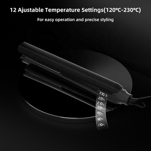 Bán Buôn 2-Trong-1 Hồng Ngoại Ionic Gốm Phẳng Sắt Tóc Ép Tóc Điều Khiển Nhiệt Độ Điện Cho Khách Sạn Ngoài Trời Tạo Kiểu Tóc - Product Image 5