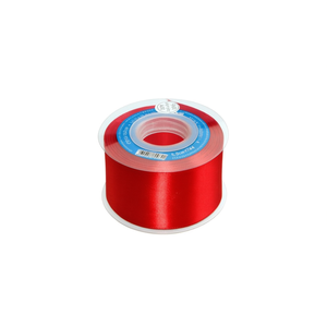 Nastro in Raso Ilan 5.0cm 25Y Rosso D04 - Product Image 1