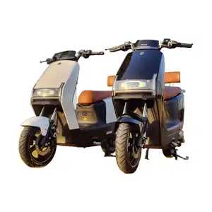 Rangka Sepeda Motor Elektrik 1000W 2000W 3000W Bagian CKD Skuter Sepeda Motor Elektrik Dapat Disesuaikan