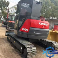 Excavatrice Yanmar 80 de bonne qualité, Shanghai, Japon, hydraulique, chenille, 8 tonnes, Yanmar Vio80, mini-excavatrice Yanmar