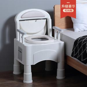 Products That Sell Best Lightweight Toilet <b>Chair</b>, Height-adjustable Bedside <b>Shower</b> <b>Chair</b>, Folding Toilet <b>Chair</b> For The Elderly - Product Image 2