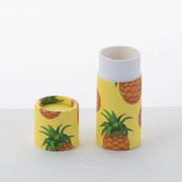Biodégradable Mignon Hydratant Baume À Lèvres Conteneur Push Up Chapstick Tubes Déodorant Bâton Artisanat Papier Personnalisé Kraft Papier