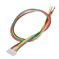 Cable coaxial plano JST 2.0 PH de 2 pines personalizado con blindaje trenzado para DVD, equipos médicos y electrodomésticos