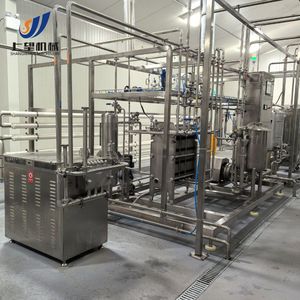 Machine à yaourter industrielle Petite usine de pasteurisation du lait <span class=keywords><strong>Ligne</strong></span> de production de yaourt au fromage avec pompe comme composant principal - Product Image 4