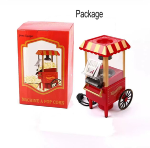 آلة صنع الفشار بالهواء الساخن السريع، بشعار حسب الطلب، 110 فولت 220 فولت، ماكينة فشار أوتوماتيكية بالهواء الساخن صغيرة للاستخدام المنزلي ومحمولة - Product Image 2