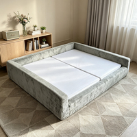 Matelas standard en mousse haute densité multi-tailles disponible pour parc de jeu au sol, adapté aux marchés des Philippines, d'Asie du Sud-Est et du monde occidental