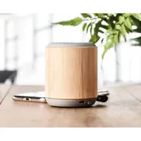 Speaker Bambu Harga Terjangkau, Mini Portabel untuk Meja, Speaker Klip Pendakian Gunung, Hadiah Speaker Kecil