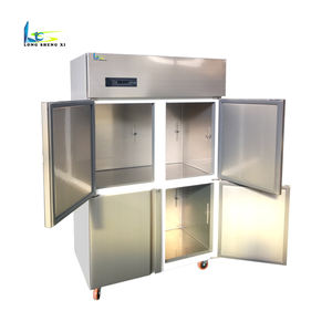 Réfrigérateur de cuisine <span class=keywords><strong>professionnel</strong></span> vertical à <span class=keywords><strong>4</strong></span> <span class=keywords><strong>portes</strong></span> congélateur de restauration congélateur commercial en acier inoxydable - Product Image 5