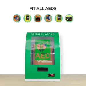 Produits de qualité trousse de premiers soins armoire <span class=keywords><strong>AED</strong></span> armoire médicale murale trousse de premiers soins en métal moderne boîte à médicaments <span class=keywords><strong>aed</strong></span> armoire extérieure - Product Image 5