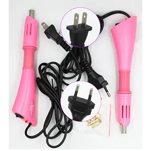 Kit d'outils d'application de strass thermocollants DIY rose et violet avec prise US/EU pour machines à strass VC Wholesale - Product Image 5