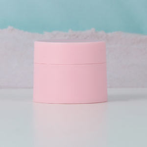 Empty Containers 30Gram Empty Bottle Plastic Face Cream Serum Jar Refillable Round Low Profile Containers For Cosmetics Lotions