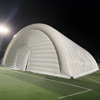 Hangar gonflable géant pour événements extérieurs, tente de garage pour avion, abri pour voiture, tunnel gonflable, bâtiment gonflable