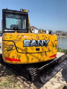 Excellente Excavatrice Sany 75 d'occasion, modèle 2022, moteur, pompe à engrenages, godet de 0,4 m³, poids opérationnel de 7800 kg - Vente Flash à Prix Bas - Product Image 2