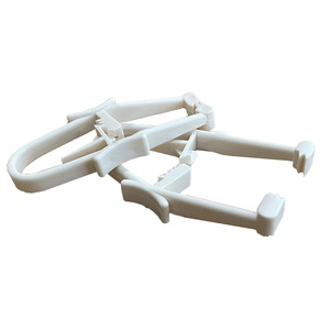 Medical Grade Plastic Towel <b>Clips</b> Milky Color Four Piece Set For Household And Medical Use - Product Image 1