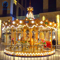Manège de Luxe Grand Carrousel pour Enfants, Manège à Chevaux pour Parc d'Attractions à Vendre
