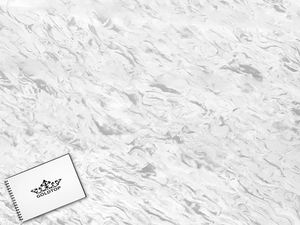 Moderna losa grande de cuarzo Bianco River Calacatta, piedra artificial Caesarstone con diseño de modelo 3D - Product Image 6