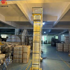 ซุ้มไฟคริสตัล LED หรูหรา สำหรับตกแต่งทางเข้างานแต่งงาน ฉากหลังทรงสี่เหลี่ยม แสงวอร์มไวท์ พร้อมเสาคริสตัล - Product Image 5