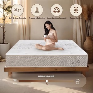Colchón Ortopédico AIDI Euro Top, Suministro de Fábrica, Enrollable <span class=keywords><strong>en</strong></span> Caja, con Espuma Viscoelástica para Masajes, Tamaño Queen, para Dormir - Product Image 2