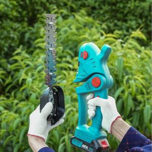 Haute qualité jardin <span class=keywords><strong>arbuste</strong></span> cisailles tondeuse jardin pelouse soin outil Cutter électrique petit 2-en-1 herbe cisaillement sans fil taille-haie - Product Image 3